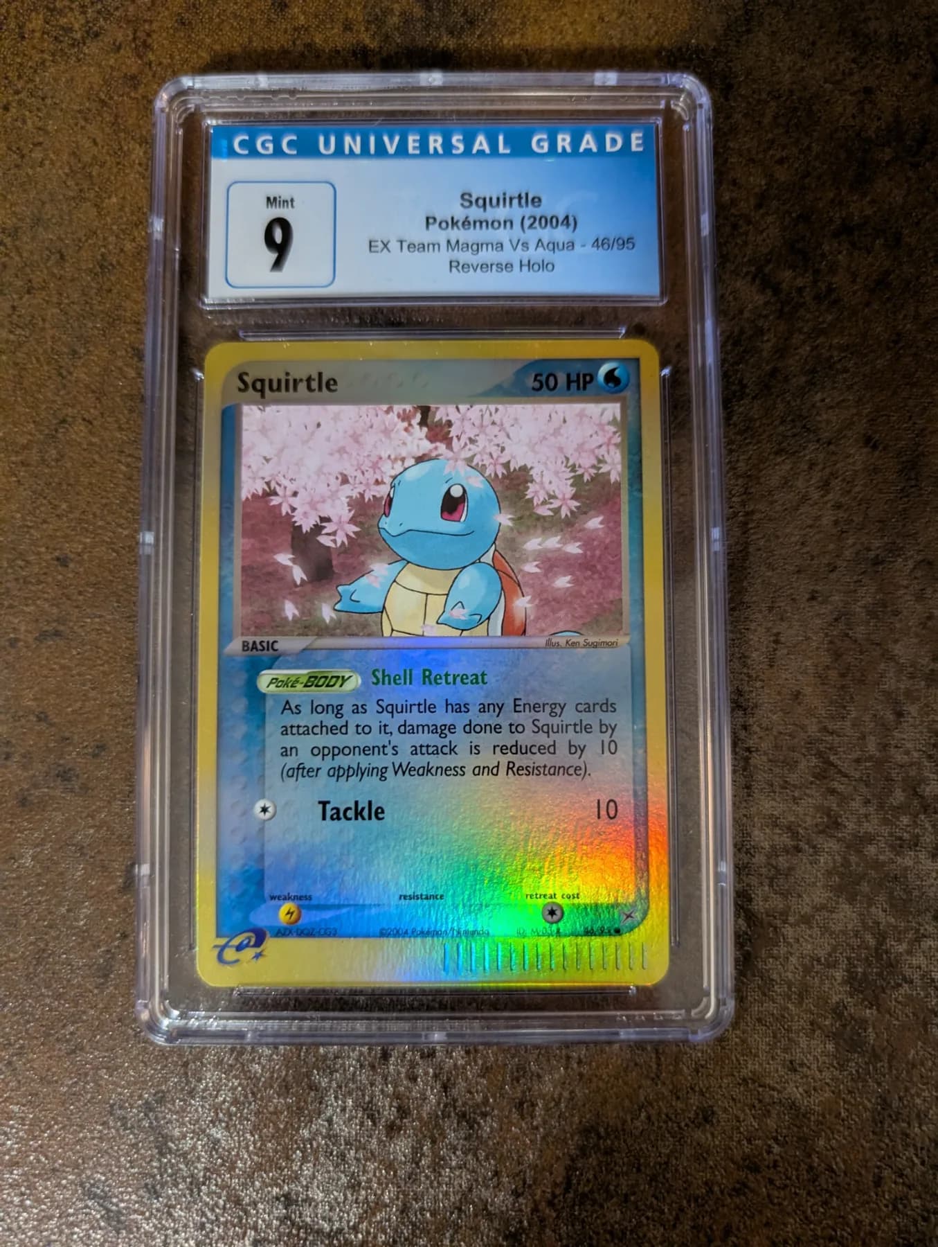 CGC 9 - RH Squirtle photo 1